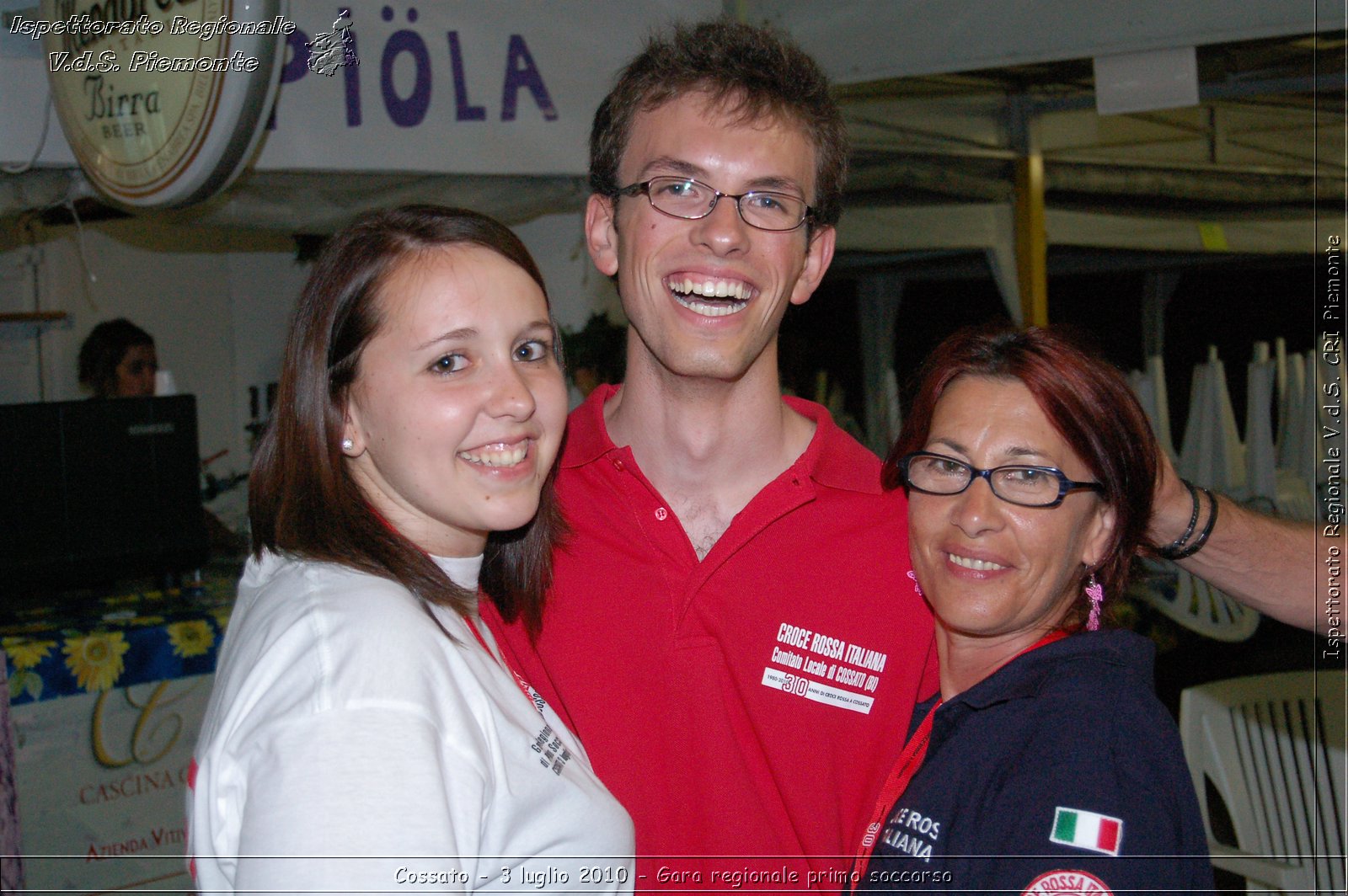 Cossato - 3 luglio 2010 - Gara regionale primo soccorso - premiazioni -  Croce Rossa Italiana - Ispettorato Regionale Volontari del Soccorso Piemonte