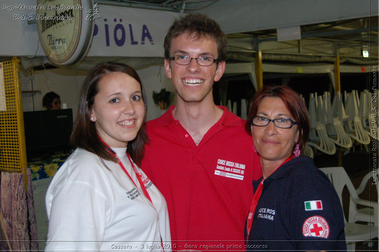 Cossato - 3 luglio 2010 - Gara regionale primo soccorso - premiazioni -  Croce Rossa Italiana - Ispettorato Regionale Volontari del Soccorso Piemonte