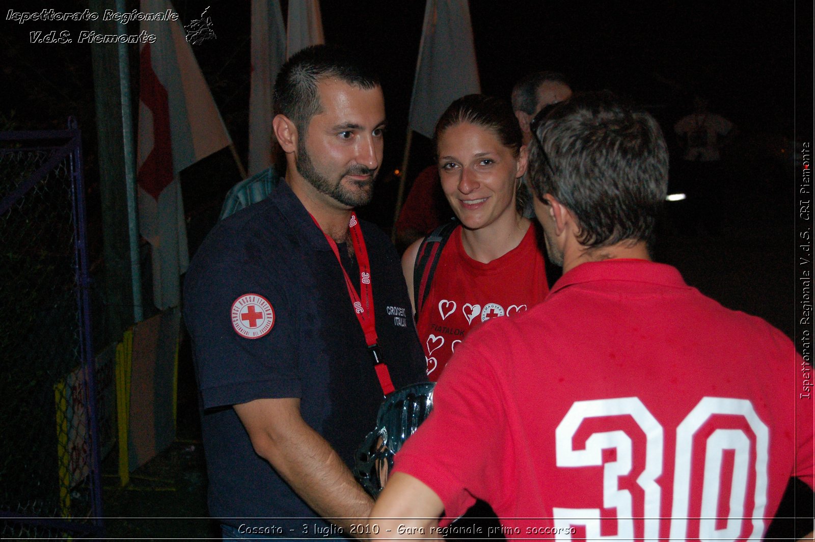 Cossato - 3 luglio 2010 - Gara regionale primo soccorso - premiazioni -  Croce Rossa Italiana - Ispettorato Regionale Volontari del Soccorso Piemonte