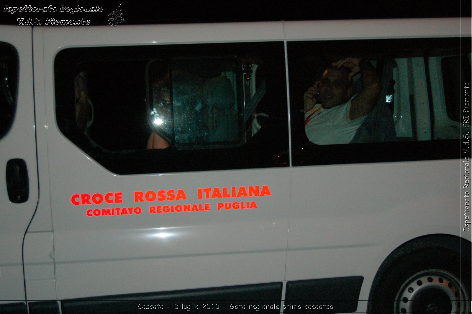 Cossato - 3 luglio 2010 - Gara regionale primo soccorso - premiazioni -  Croce Rossa Italiana - Ispettorato Regionale Volontari del Soccorso Piemonte