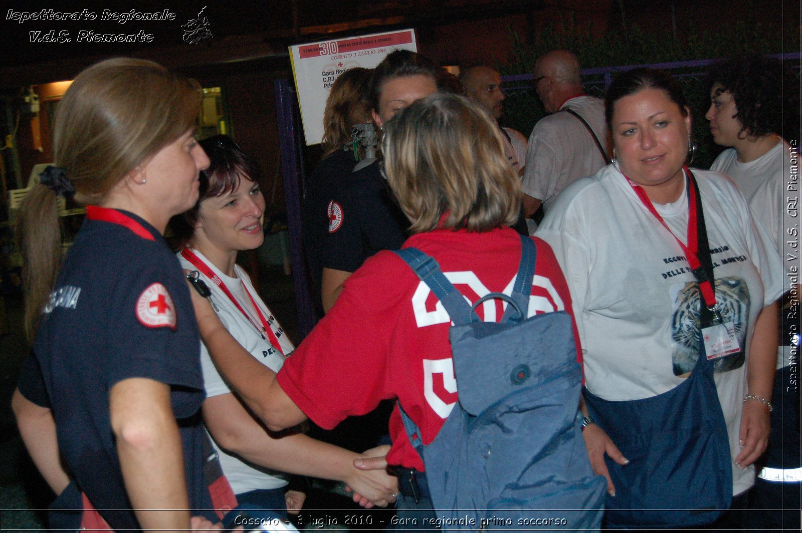 Cossato - 3 luglio 2010 - Gara regionale primo soccorso - premiazioni -  Croce Rossa Italiana - Ispettorato Regionale Volontari del Soccorso Piemonte