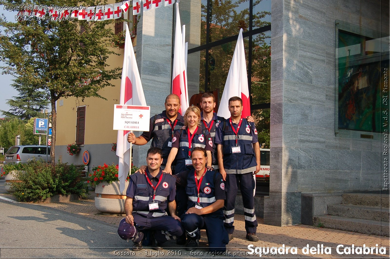 Cossato - 3 luglio 2010 - Gara regionale primo soccorso -  Croce Rossa Italiana - Ispettorato Regionale Volontari del Soccorso Piemonte