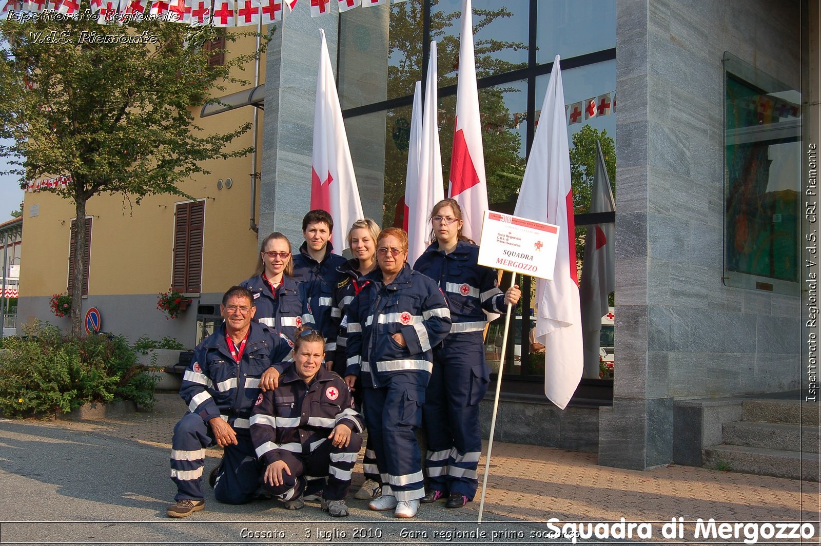 Cossato - 3 luglio 2010 - Gara regionale primo soccorso -  Croce Rossa Italiana - Ispettorato Regionale Volontari del Soccorso Piemonte