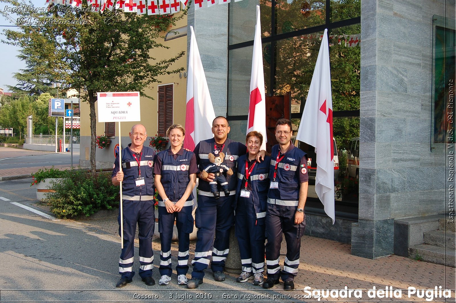 Cossato - 3 luglio 2010 - Gara regionale primo soccorso -  Croce Rossa Italiana - Ispettorato Regionale Volontari del Soccorso Piemonte