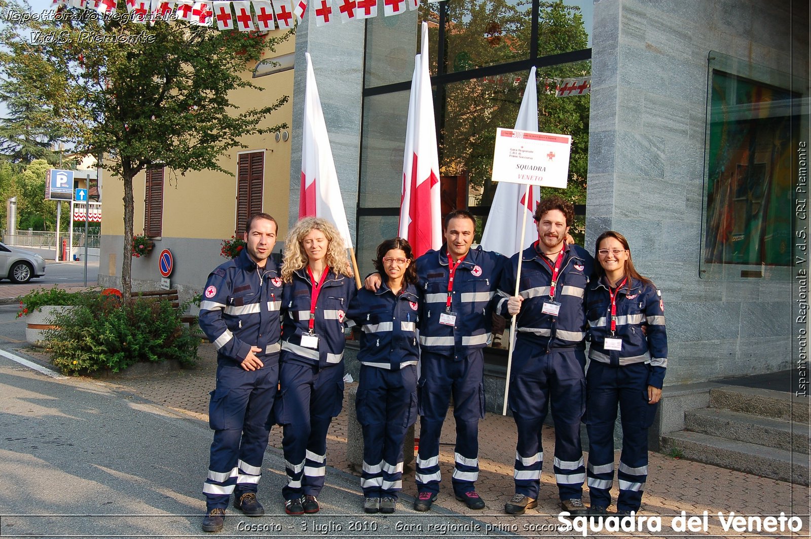 Cossato - 3 luglio 2010 - Gara regionale primo soccorso -  Croce Rossa Italiana - Ispettorato Regionale Volontari del Soccorso Piemonte