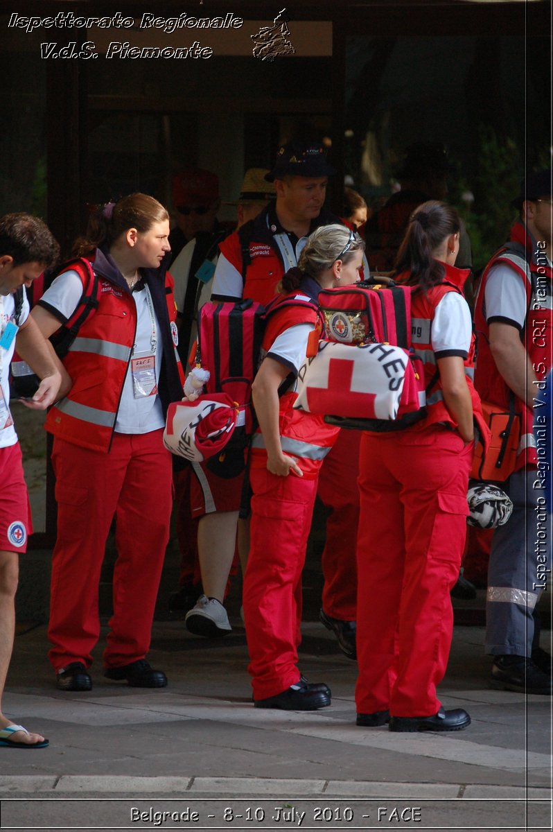 FACE 2010 - First Aid Convention in Europe 8-11 July 2010 Belgrade -  Croce Rossa Italiana - Ispettorato Regionale Volontari del Soccorso Piemonte