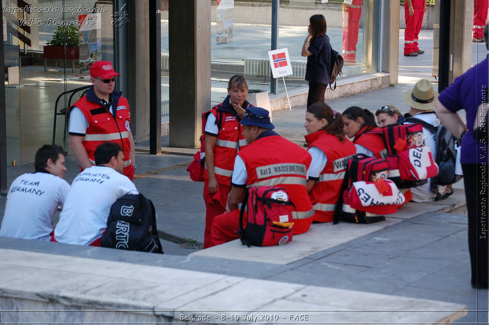 FACE 2010 - First Aid Convention in Europe 8-11 July 2010 Belgrade -  Croce Rossa Italiana - Ispettorato Regionale Volontari del Soccorso Piemonte