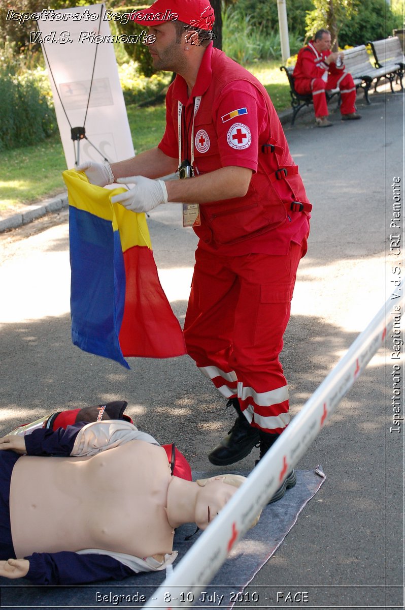 FACE 2010 - First Aid Convention in Europe 8-11 July 2010 Belgrade -  Croce Rossa Italiana - Ispettorato Regionale Volontari del Soccorso Piemonte