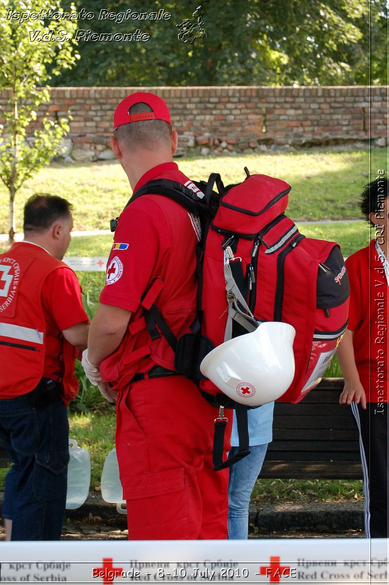 FACE 2010 - First Aid Convention in Europe 8-11 July 2010 Belgrade -  Croce Rossa Italiana - Ispettorato Regionale Volontari del Soccorso Piemonte