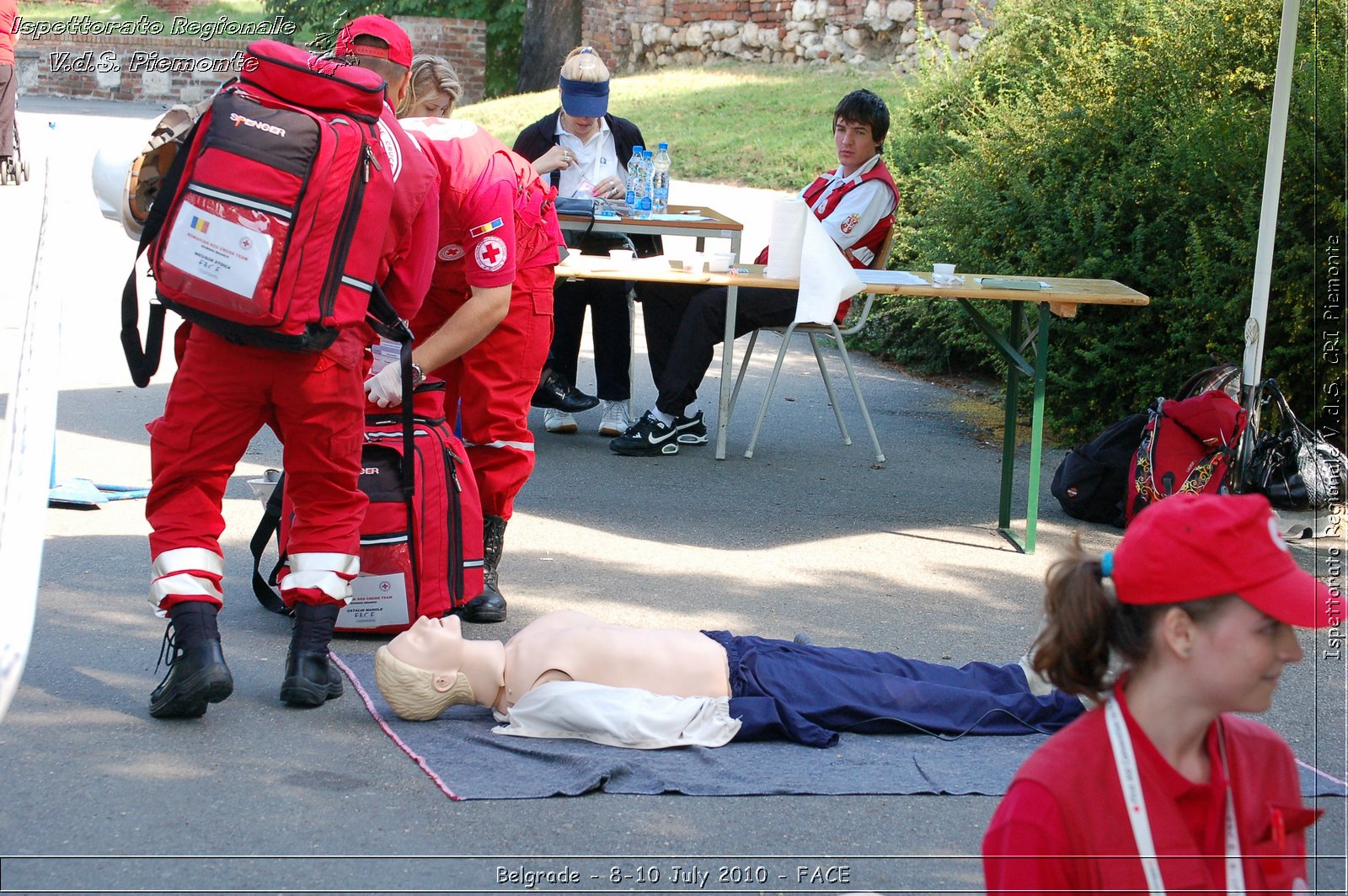 FACE 2010 - First Aid Convention in Europe 8-11 July 2010 Belgrade -  Croce Rossa Italiana - Ispettorato Regionale Volontari del Soccorso Piemonte