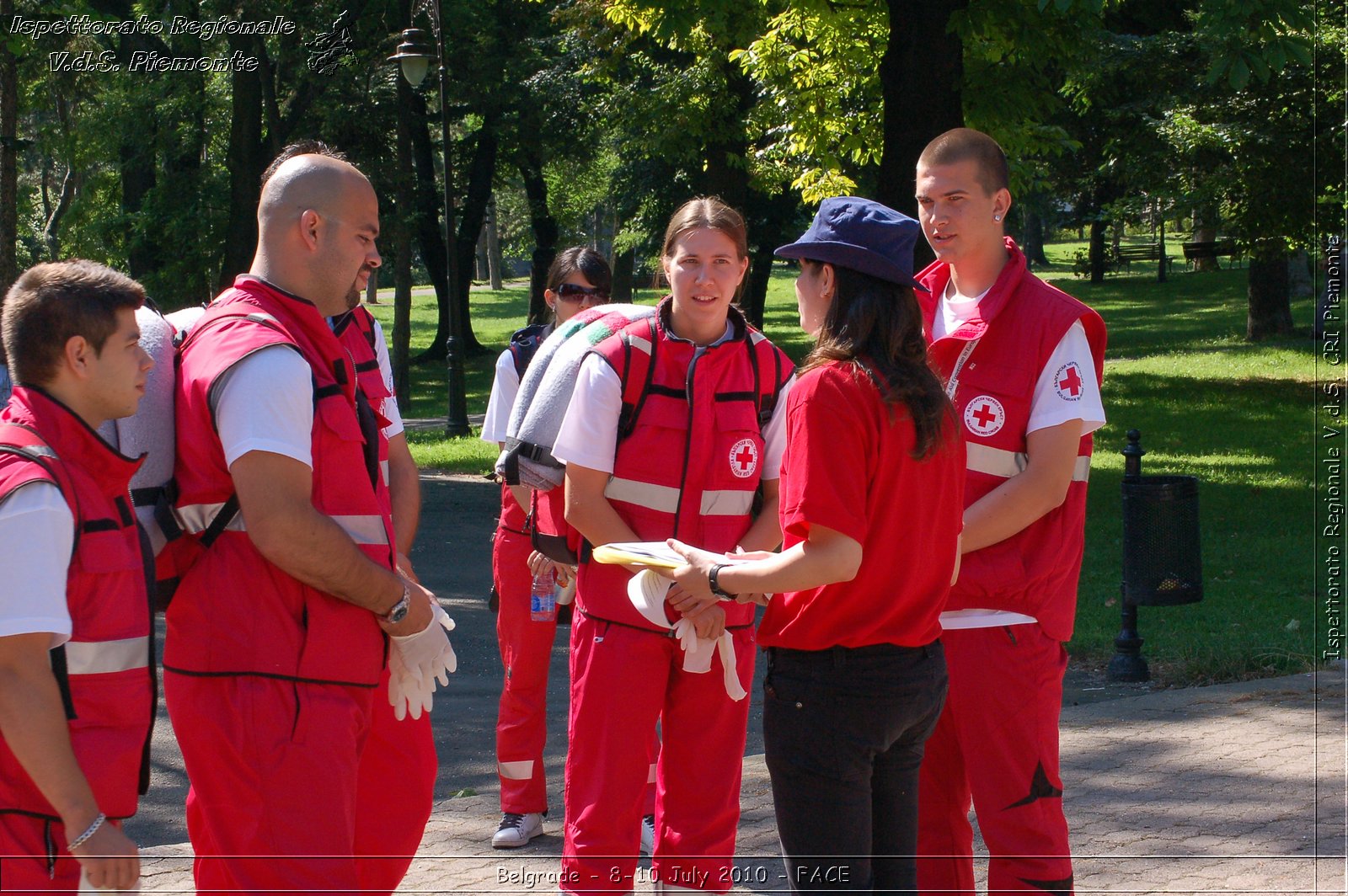 FACE 2010 - First Aid Convention in Europe 8-11 July 2010 Belgrade -  Croce Rossa Italiana - Ispettorato Regionale Volontari del Soccorso Piemonte