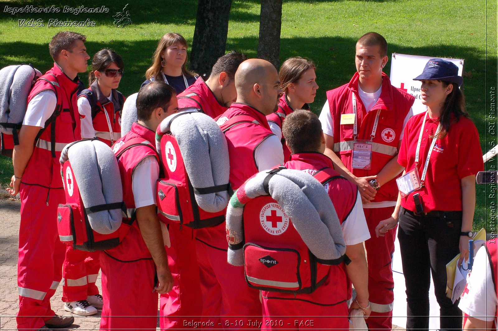 FACE 2010 - First Aid Convention in Europe 8-11 July 2010 Belgrade -  Croce Rossa Italiana - Ispettorato Regionale Volontari del Soccorso Piemonte