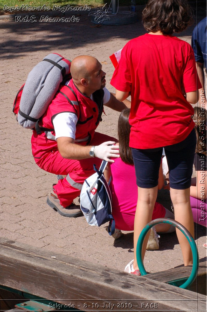 FACE 2010 - First Aid Convention in Europe 8-11 July 2010 Belgrade -  Croce Rossa Italiana - Ispettorato Regionale Volontari del Soccorso Piemonte