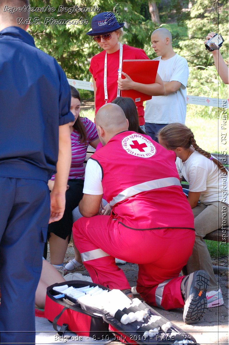 FACE 2010 - First Aid Convention in Europe 8-11 July 2010 Belgrade -  Croce Rossa Italiana - Ispettorato Regionale Volontari del Soccorso Piemonte