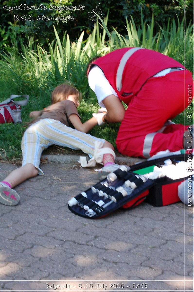 FACE 2010 - First Aid Convention in Europe 8-11 July 2010 Belgrade -  Croce Rossa Italiana - Ispettorato Regionale Volontari del Soccorso Piemonte