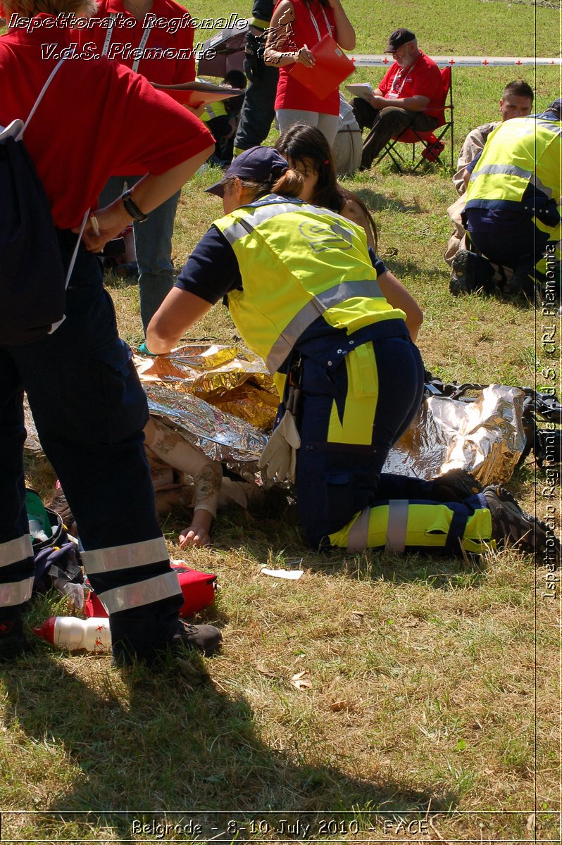 FACE 2010 - First Aid Convention in Europe 8-11 July 2010 Belgrade -  Croce Rossa Italiana - Ispettorato Regionale Volontari del Soccorso Piemonte