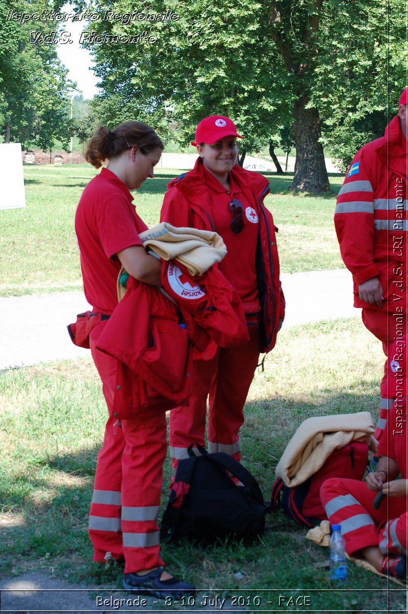 FACE 2010 - First Aid Convention in Europe 8-11 July 2010 Belgrade -  Croce Rossa Italiana - Ispettorato Regionale Volontari del Soccorso Piemonte