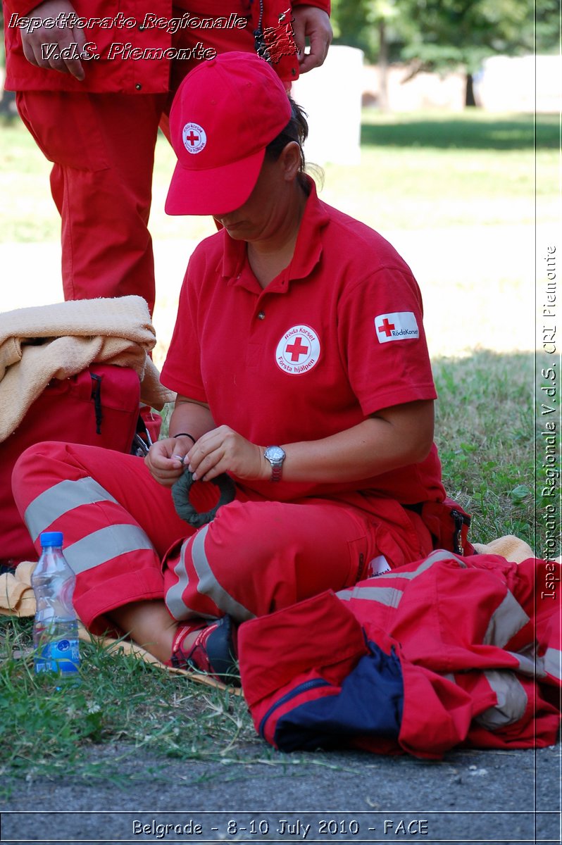 FACE 2010 - First Aid Convention in Europe 8-11 July 2010 Belgrade -  Croce Rossa Italiana - Ispettorato Regionale Volontari del Soccorso Piemonte