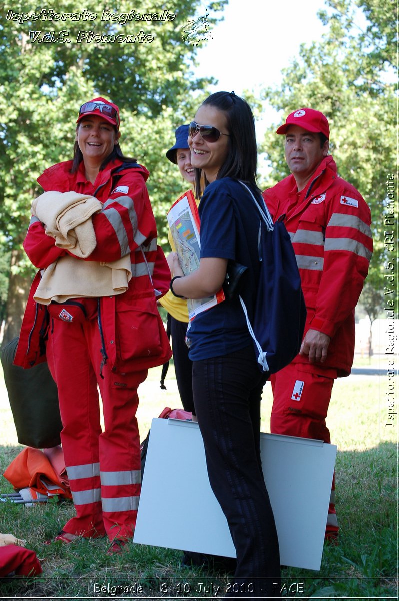 FACE 2010 - First Aid Convention in Europe 8-11 July 2010 Belgrade -  Croce Rossa Italiana - Ispettorato Regionale Volontari del Soccorso Piemonte