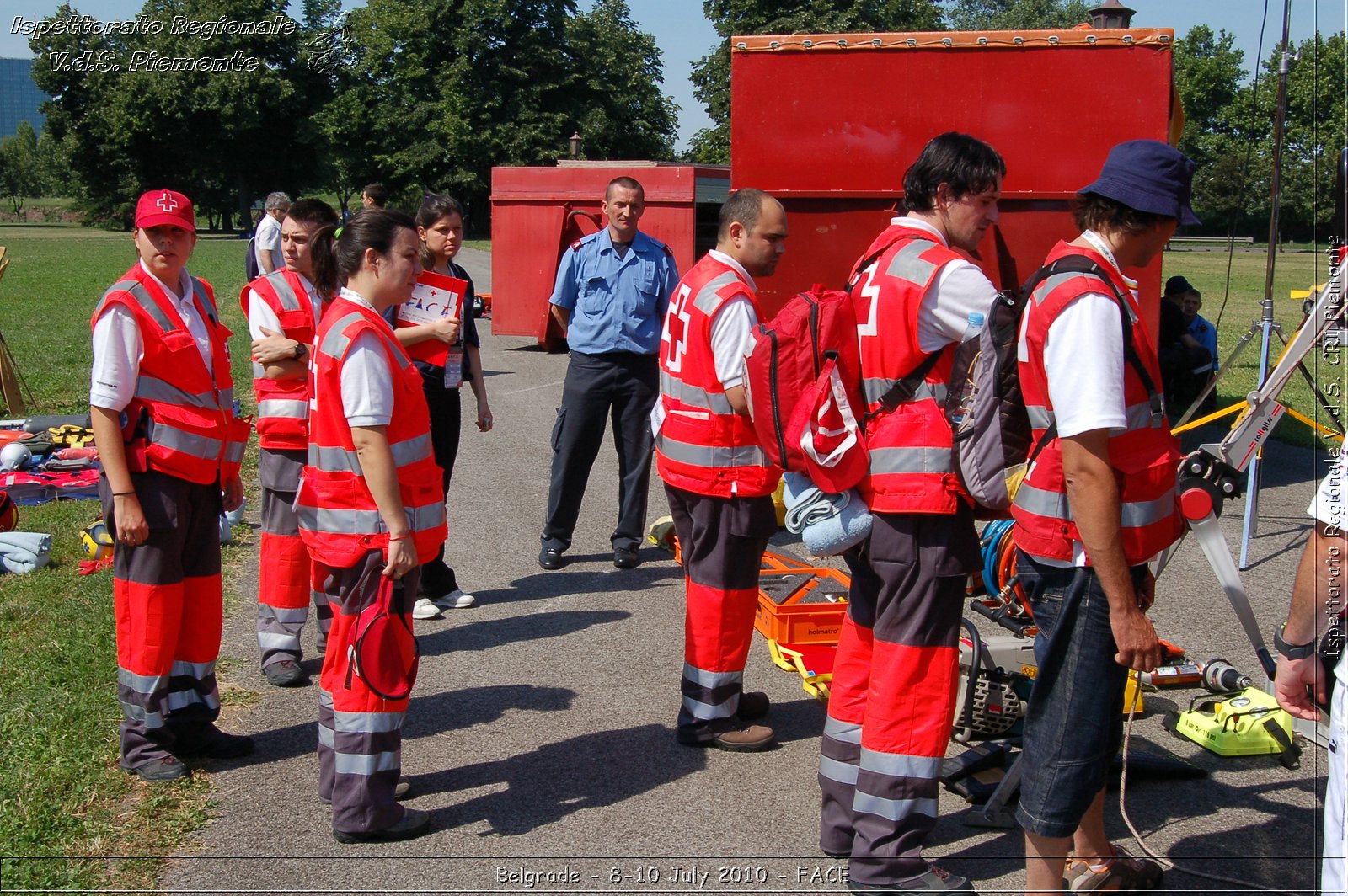 FACE 2010 - First Aid Convention in Europe 8-11 July 2010 Belgrade -  Croce Rossa Italiana - Ispettorato Regionale Volontari del Soccorso Piemonte