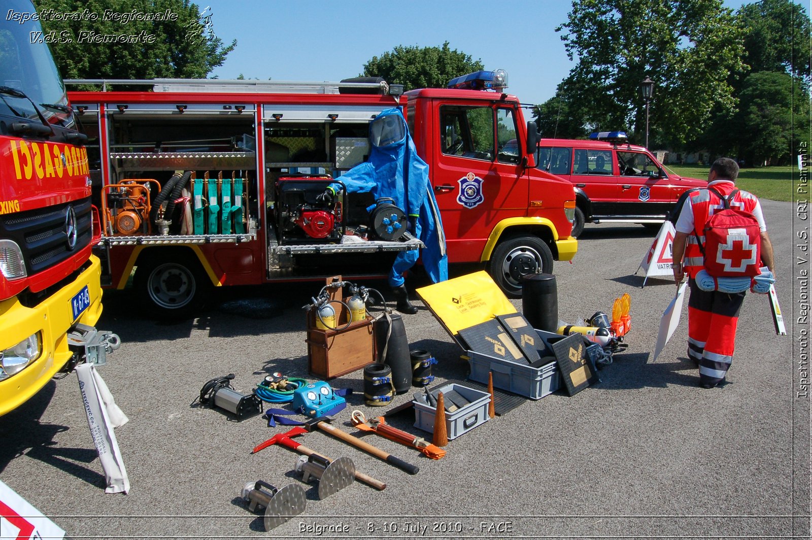 FACE 2010 - First Aid Convention in Europe 8-11 July 2010 Belgrade -  Croce Rossa Italiana - Ispettorato Regionale Volontari del Soccorso Piemonte