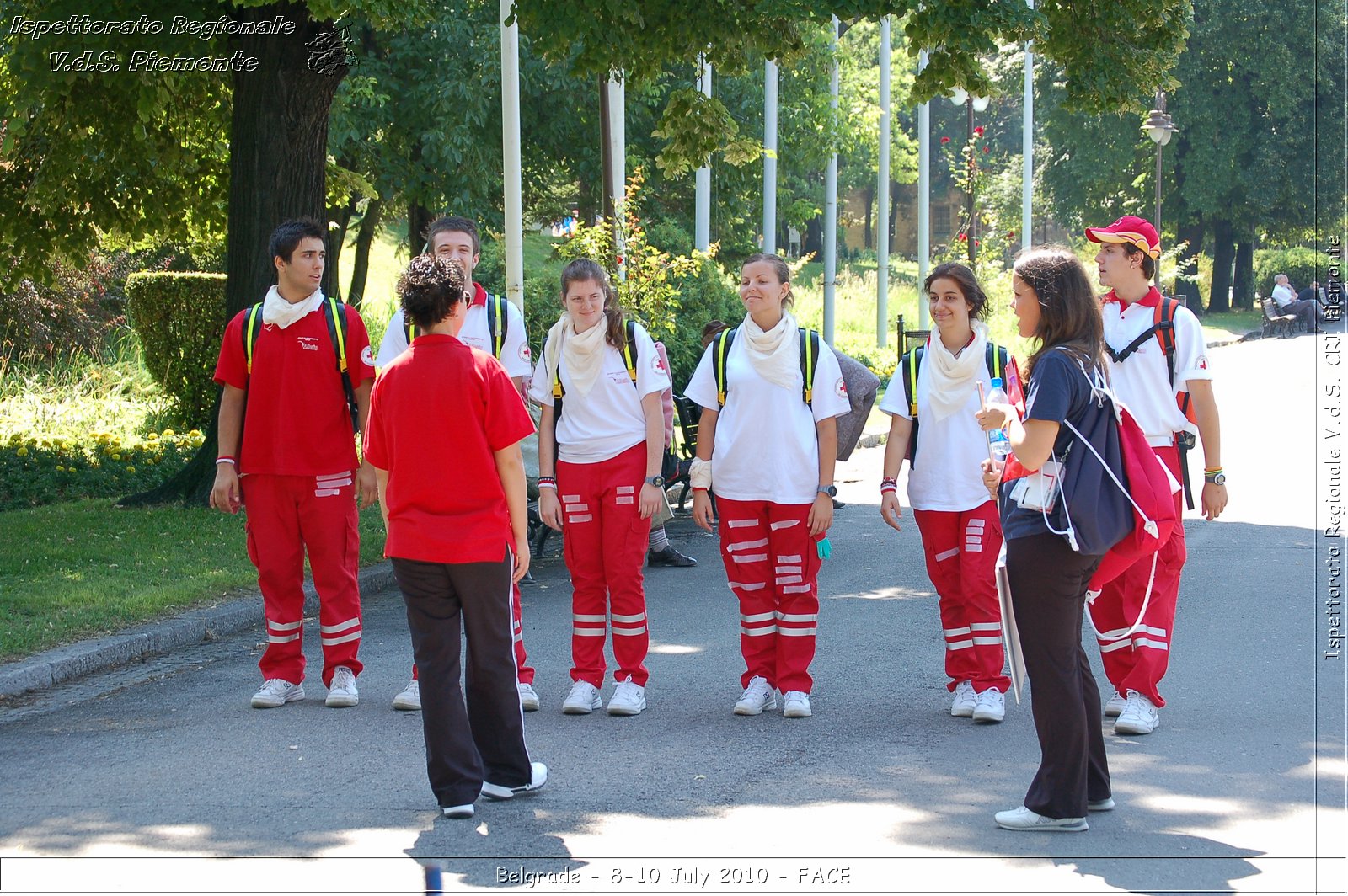 FACE 2010 - First Aid Convention in Europe 8-11 July 2010 Belgrade -  Croce Rossa Italiana - Ispettorato Regionale Volontari del Soccorso Piemonte