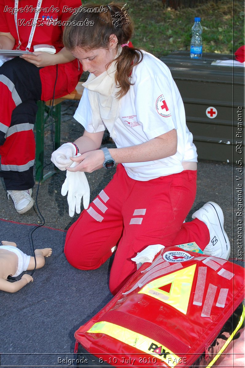 FACE 2010 - First Aid Convention in Europe 8-11 July 2010 Belgrade -  Croce Rossa Italiana - Ispettorato Regionale Volontari del Soccorso Piemonte