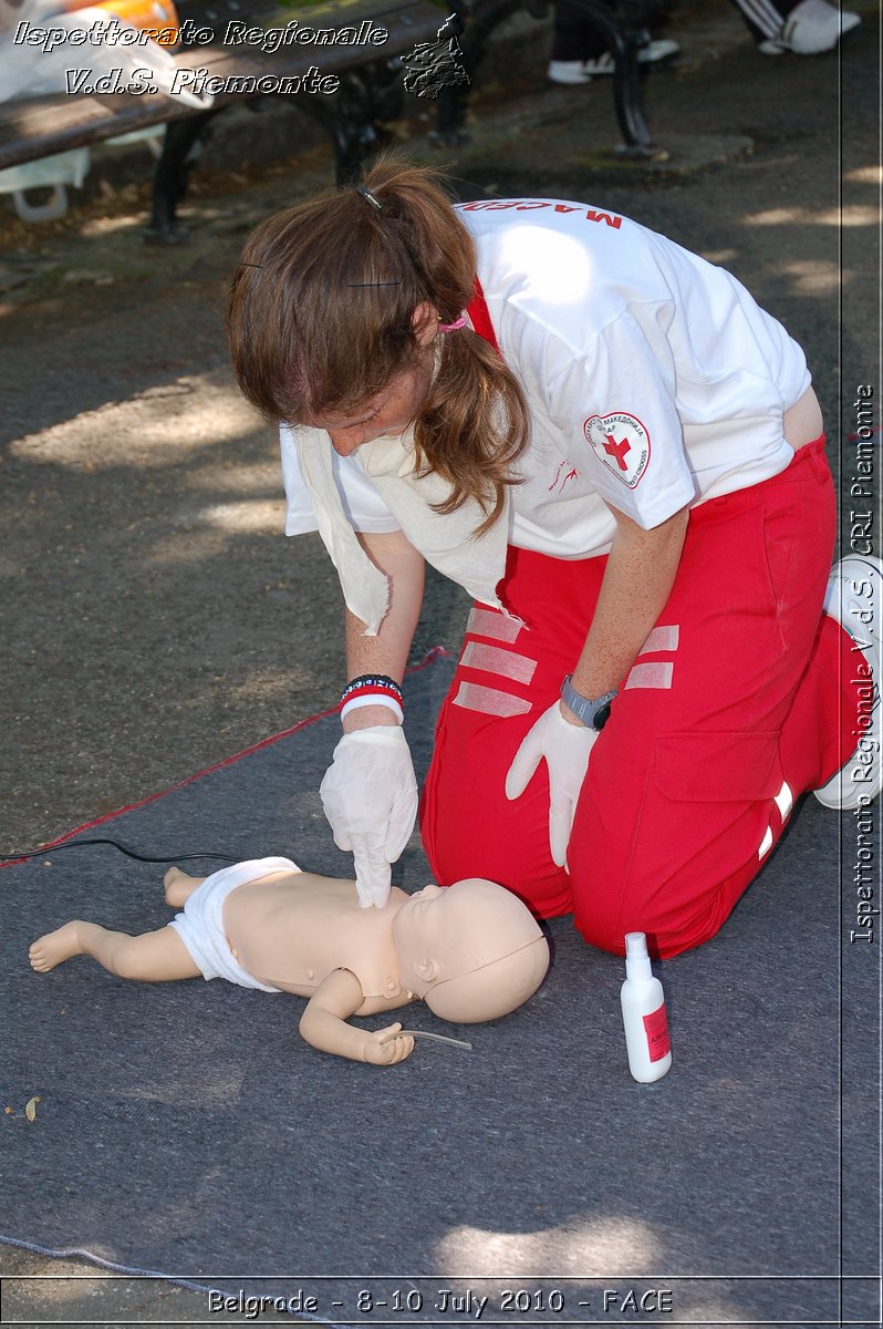 FACE 2010 - First Aid Convention in Europe 8-11 July 2010 Belgrade -  Croce Rossa Italiana - Ispettorato Regionale Volontari del Soccorso Piemonte