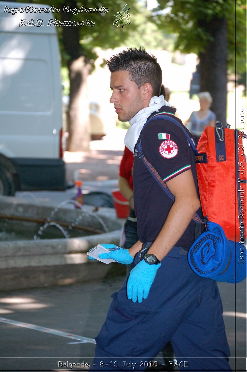 FACE 2010 - First Aid Convention in Europe 8-11 July 2010 Belgrade -  Croce Rossa Italiana - Ispettorato Regionale Volontari del Soccorso Piemonte