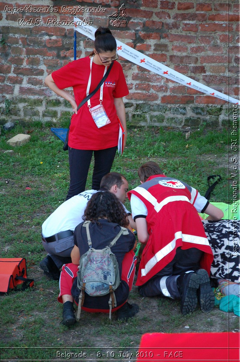 FACE 2010 - First Aid Convention in Europe 8-11 July 2010 Belgrade -  Croce Rossa Italiana - Ispettorato Regionale Volontari del Soccorso Piemonte