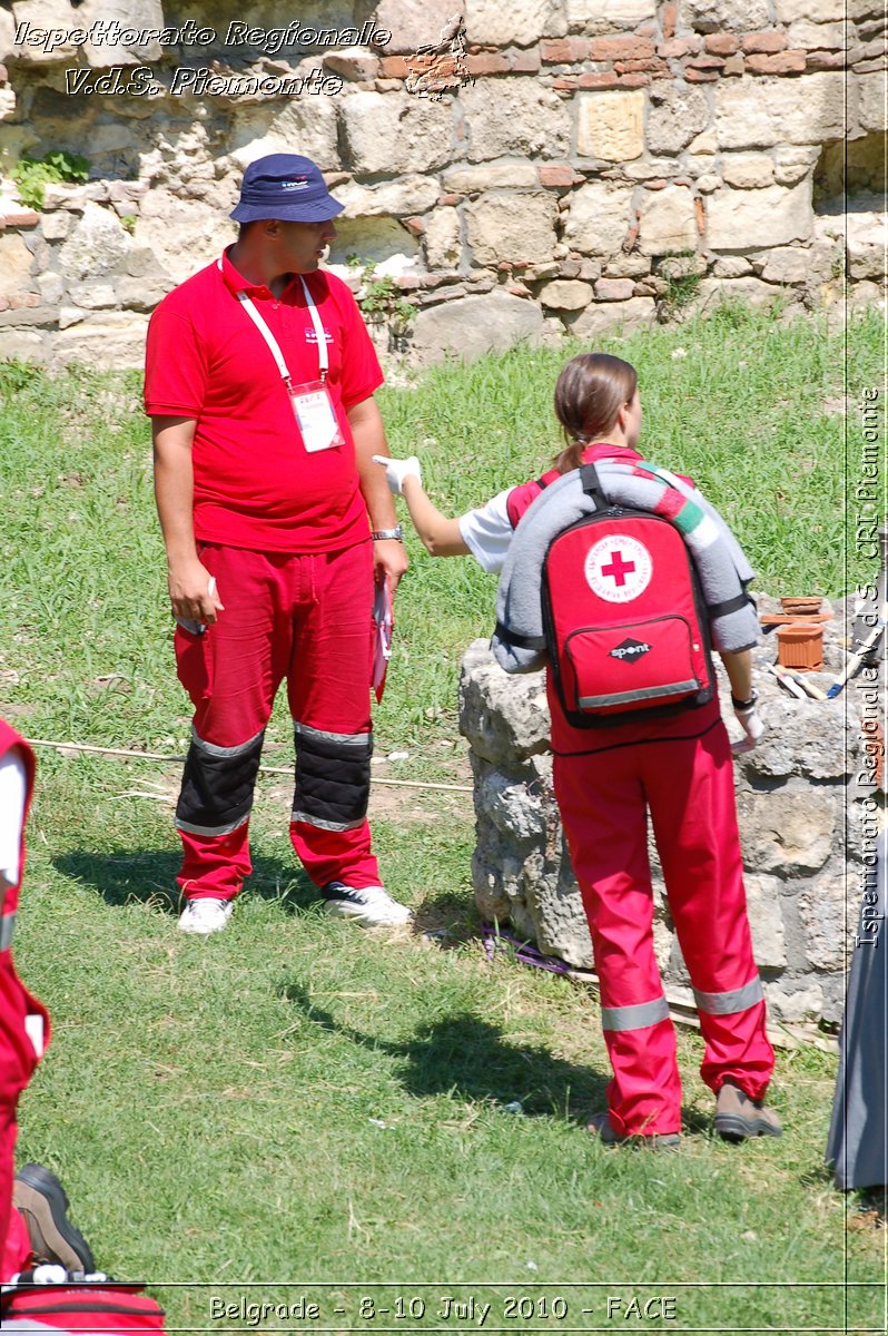 FACE 2010 - First Aid Convention in Europe 8-11 July 2010 Belgrade -  Croce Rossa Italiana - Ispettorato Regionale Volontari del Soccorso Piemonte