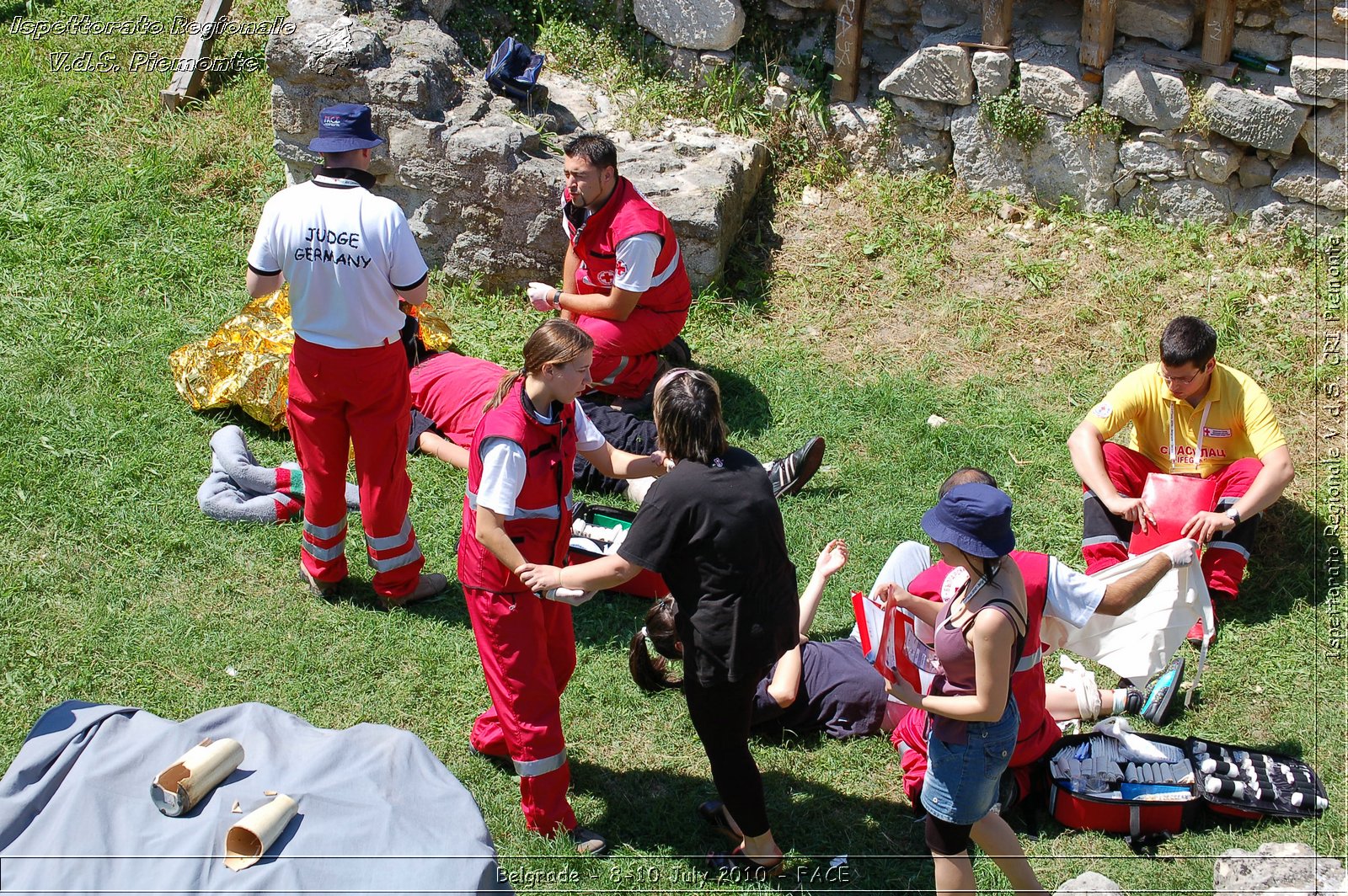 FACE 2010 - First Aid Convention in Europe 8-11 July 2010 Belgrade -  Croce Rossa Italiana - Ispettorato Regionale Volontari del Soccorso Piemonte