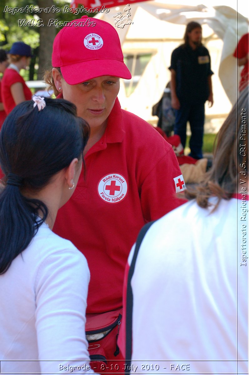 FACE 2010 - First Aid Convention in Europe 8-11 July 2010 Belgrade -  Croce Rossa Italiana - Ispettorato Regionale Volontari del Soccorso Piemonte