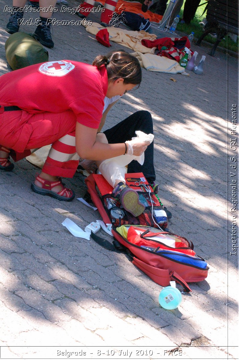 FACE 2010 - First Aid Convention in Europe 8-11 July 2010 Belgrade -  Croce Rossa Italiana - Ispettorato Regionale Volontari del Soccorso Piemonte