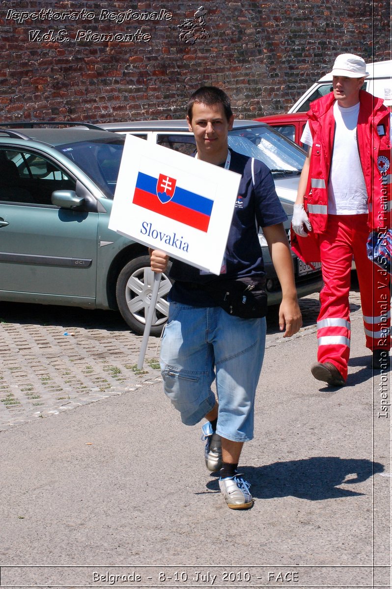 FACE 2010 - First Aid Convention in Europe 8-11 July 2010 Belgrade -  Croce Rossa Italiana - Ispettorato Regionale Volontari del Soccorso Piemonte