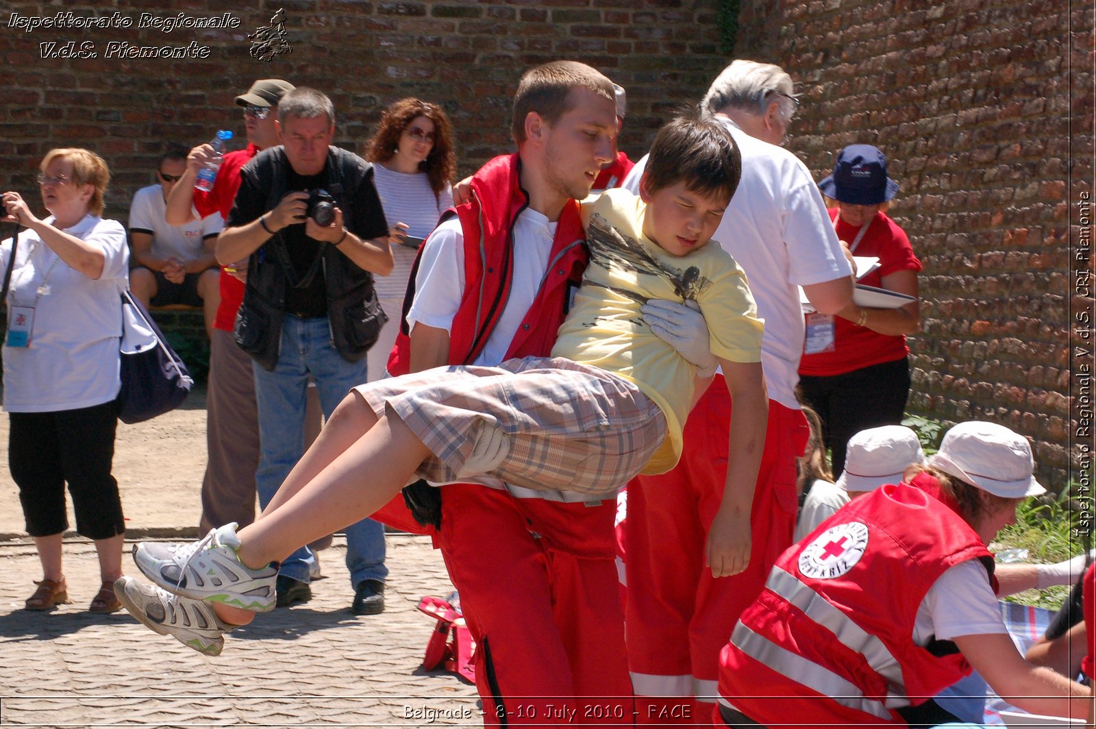 FACE 2010 - First Aid Convention in Europe 8-11 July 2010 Belgrade -  Croce Rossa Italiana - Ispettorato Regionale Volontari del Soccorso Piemonte