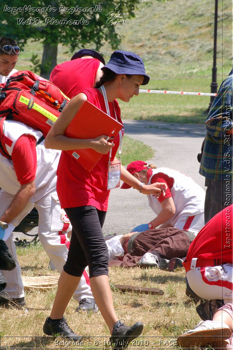 FACE 2010 - First Aid Convention in Europe 8-11 July 2010 Belgrade -  Croce Rossa Italiana - Ispettorato Regionale Volontari del Soccorso Piemonte