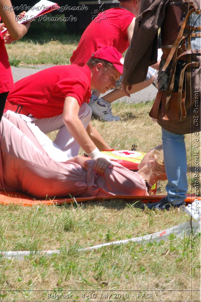 FACE 2010 - First Aid Convention in Europe 8-11 July 2010 Belgrade -  Croce Rossa Italiana - Ispettorato Regionale Volontari del Soccorso Piemonte