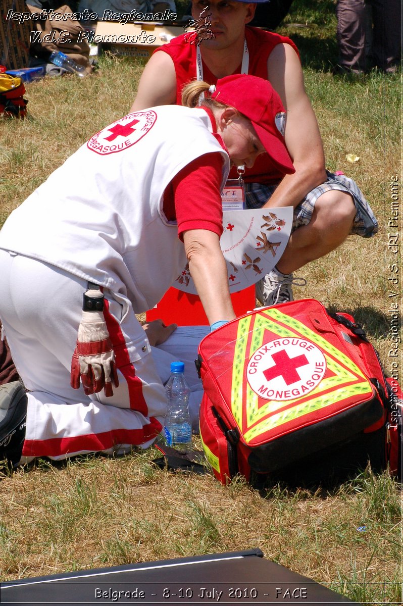 FACE 2010 - First Aid Convention in Europe 8-11 July 2010 Belgrade -  Croce Rossa Italiana - Ispettorato Regionale Volontari del Soccorso Piemonte