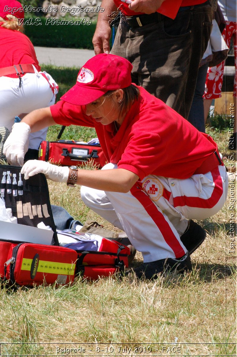 FACE 2010 - First Aid Convention in Europe 8-11 July 2010 Belgrade -  Croce Rossa Italiana - Ispettorato Regionale Volontari del Soccorso Piemonte