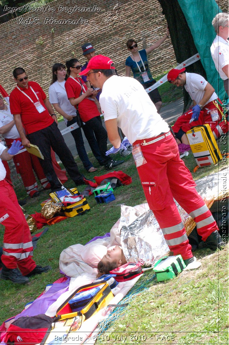 FACE 2010 - First Aid Convention in Europe 8-11 July 2010 Belgrade -  Croce Rossa Italiana - Ispettorato Regionale Volontari del Soccorso Piemonte