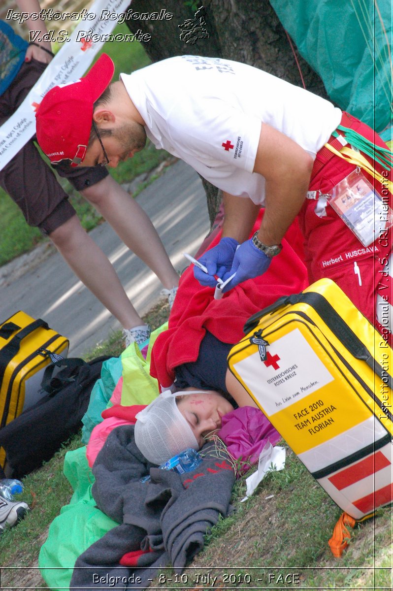 FACE 2010 - First Aid Convention in Europe 8-11 July 2010 Belgrade -  Croce Rossa Italiana - Ispettorato Regionale Volontari del Soccorso Piemonte