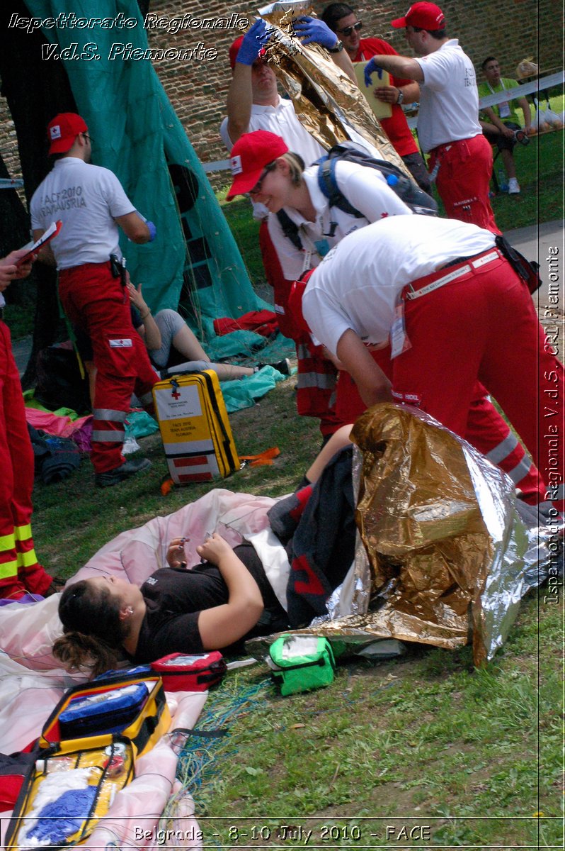 FACE 2010 - First Aid Convention in Europe 8-11 July 2010 Belgrade -  Croce Rossa Italiana - Ispettorato Regionale Volontari del Soccorso Piemonte