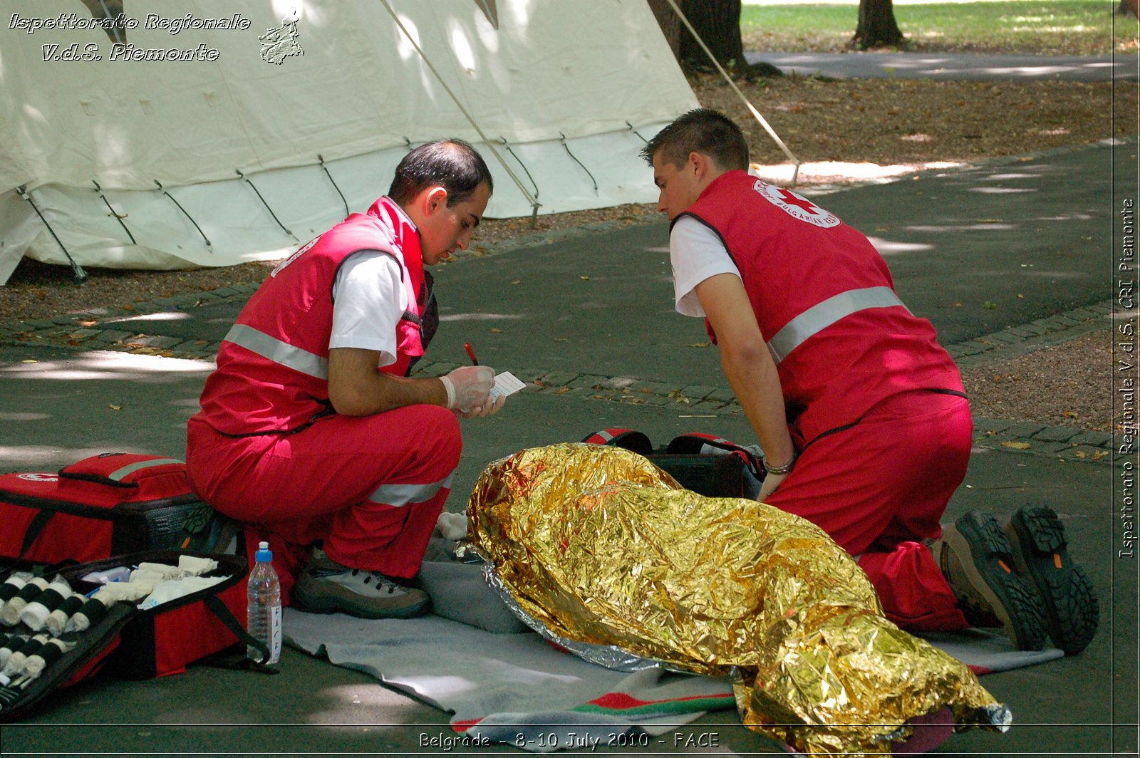 FACE 2010 - First Aid Convention in Europe 8-11 July 2010 Belgrade -  Croce Rossa Italiana - Ispettorato Regionale Volontari del Soccorso Piemonte