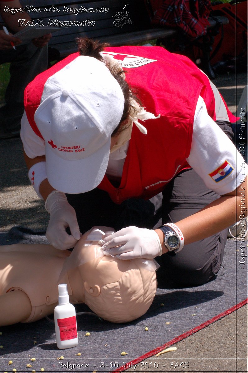 FACE 2010 - First Aid Convention in Europe 8-11 July 2010 Belgrade -  Croce Rossa Italiana - Ispettorato Regionale Volontari del Soccorso Piemonte