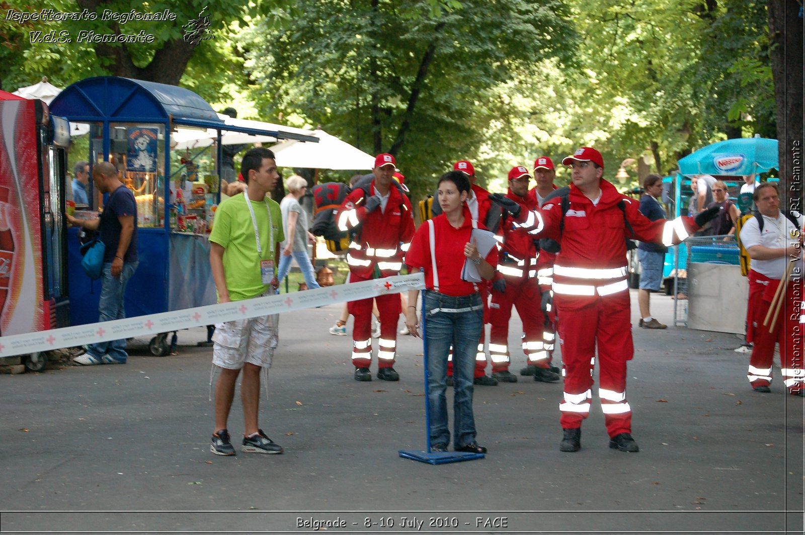 FACE 2010 - First Aid Convention in Europe 8-11 July 2010 Belgrade -  Croce Rossa Italiana - Ispettorato Regionale Volontari del Soccorso Piemonte