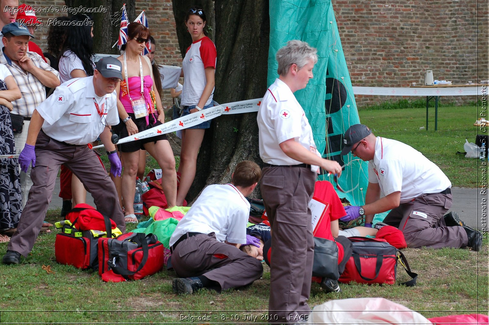 FACE 2010 - First Aid Convention in Europe 8-11 July 2010 Belgrade -  Croce Rossa Italiana - Ispettorato Regionale Volontari del Soccorso Piemonte