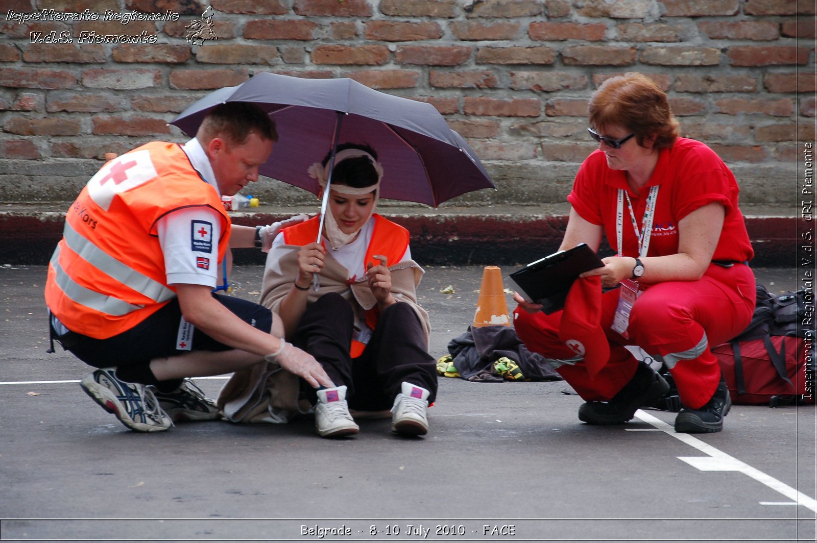 FACE 2010 - First Aid Convention in Europe 8-11 July 2010 Belgrade -  Croce Rossa Italiana - Ispettorato Regionale Volontari del Soccorso Piemonte