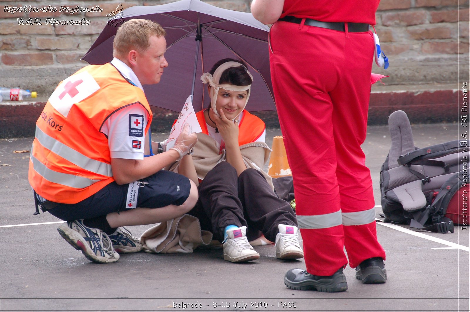 FACE 2010 - First Aid Convention in Europe 8-11 July 2010 Belgrade -  Croce Rossa Italiana - Ispettorato Regionale Volontari del Soccorso Piemonte