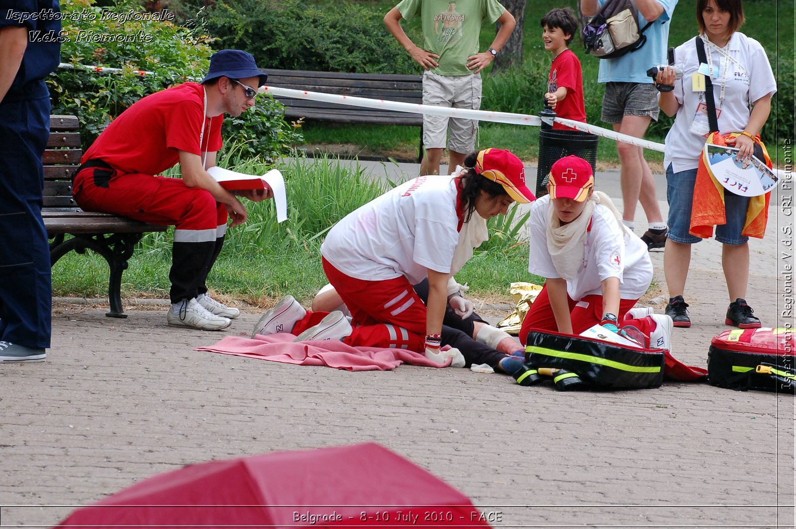 FACE 2010 - First Aid Convention in Europe 8-11 July 2010 Belgrade -  Croce Rossa Italiana - Ispettorato Regionale Volontari del Soccorso Piemonte